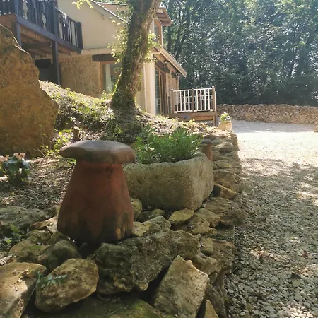 La Borie Du Bois Sarlat 펜션 Saint-Andre-d'Allas